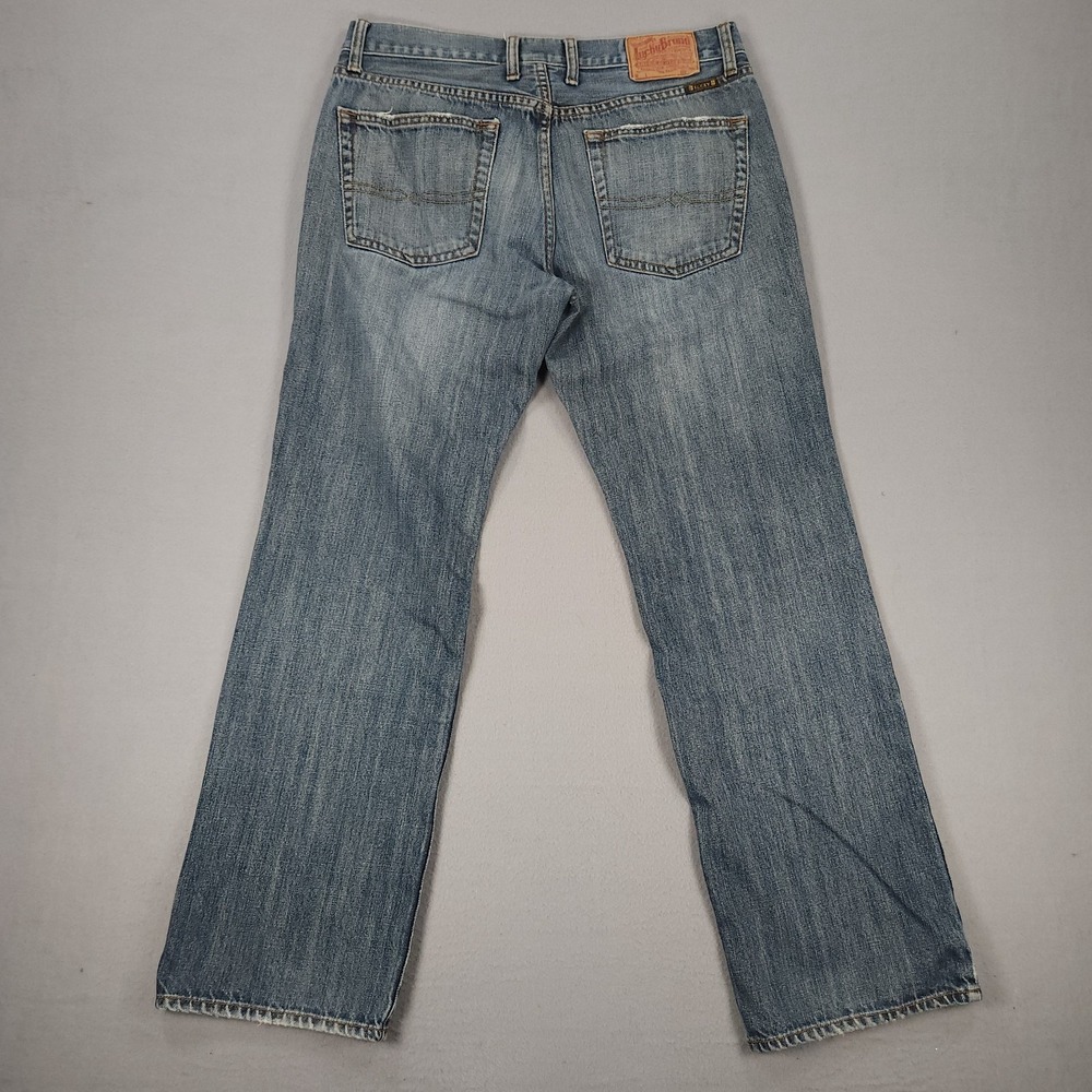 Lucky Brand Jeans Men's 32x30 Blue Denim Classic Straight Fit Regular Inseam - Picture 3 of 12